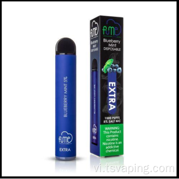 Bán buôn thuốc lá điện tử Fume thêm 1500 puffs Vape dùng một lần